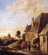 David Teniers the Younger Village Scene France oil painting artist